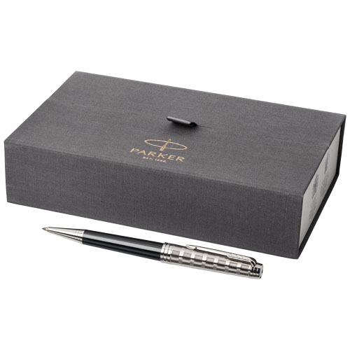 Parker Premier Ballpoint Pen - Black, Silver