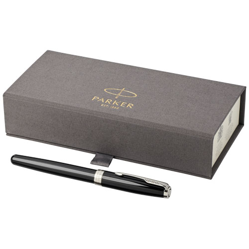 Parker Sonnet Fountain Pen - Black, Chrome