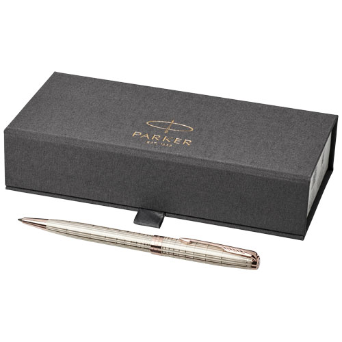 Parker Sonnet Ballpoint Pen - Silver, Rose Gold
