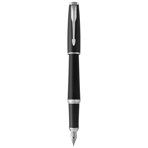 Parker Urban Fountain Pen - Black, Chrome