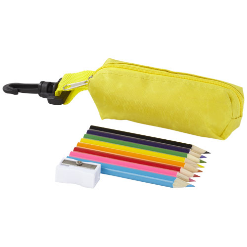 Jimbo 8-Piece Coloured Pencil Set - Yellow
