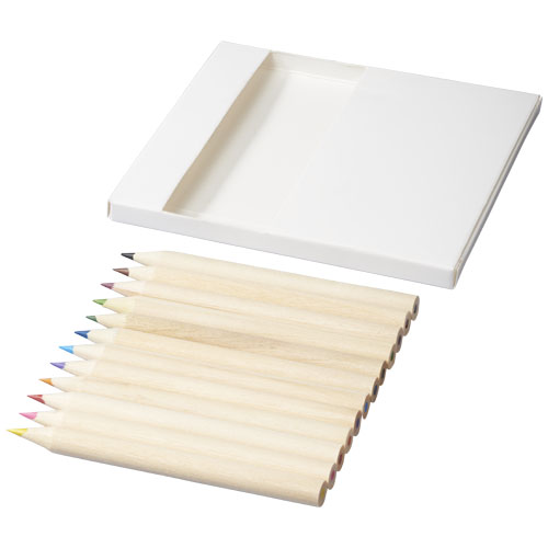 Doris 22-Piece Colouring Set And Doodling Paper - White