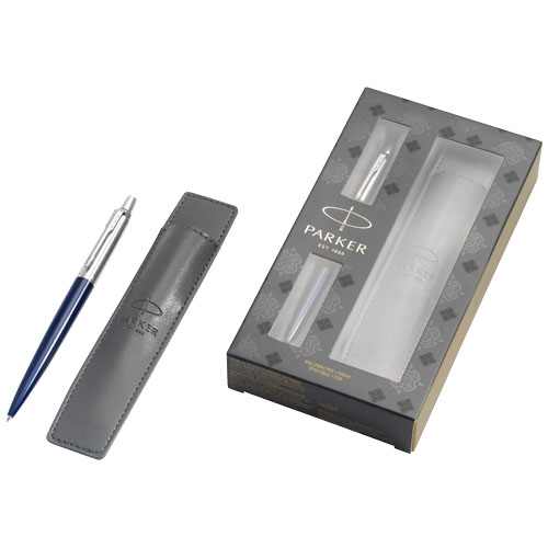 Parker Jotter Royal Blue Gift Set With Pen And Pouch - Dark Blue