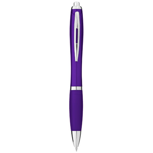 Nash Ballpoint Pen Coloured Barrel And Grip - Purple