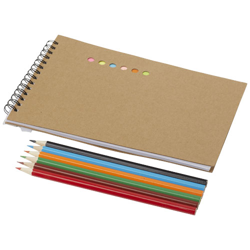 Hoppi Colouring Set - Natural