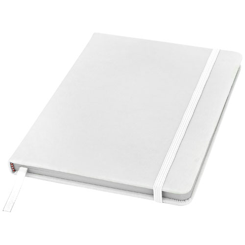 Spectrum A5 Notebook With Blank Pages - White