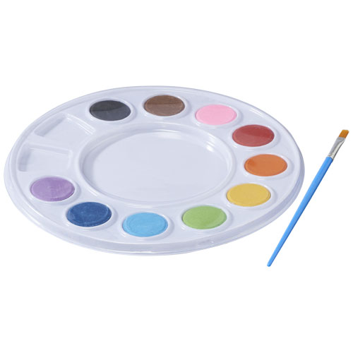 Splash Water Colour Set - White