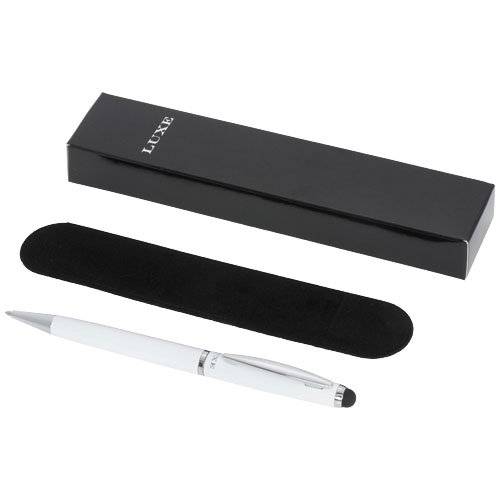 Lento Stylus Ballpoint Pen - White