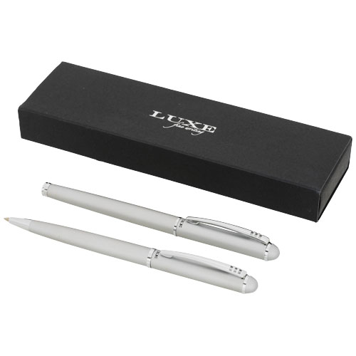 Andante Duo Pen Gift Set - Silver