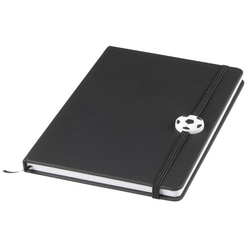 Rowan A5 Football Notebook - Black