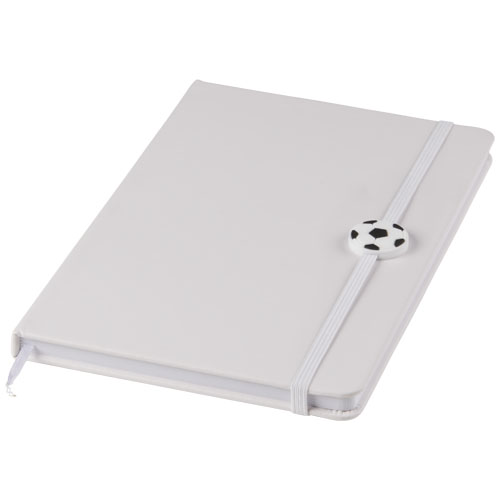 Rowan A5 Football Notebook - White