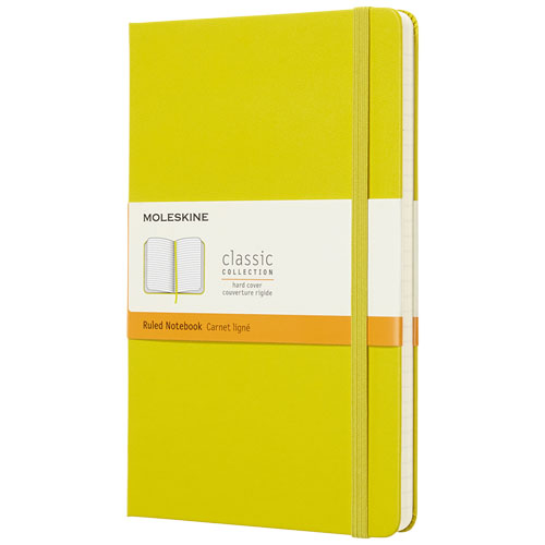 Moleskine Classic L Hard Cover Notebook - Ruled - Dandelion Yellow