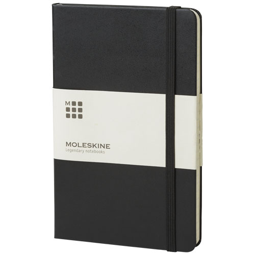 Moleskine Classic M Hard Cover Notebook - Ruled - Black