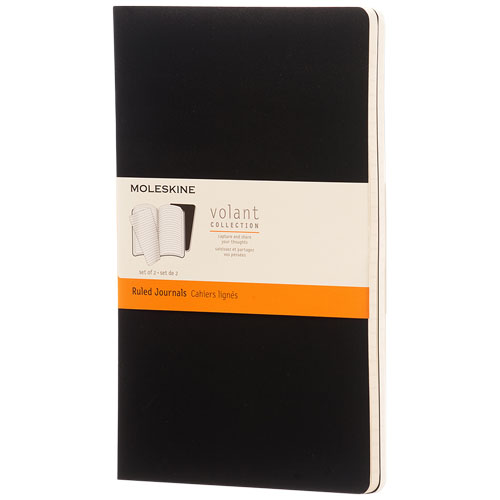 Moleskine Volant Journal L - Ruled - Black