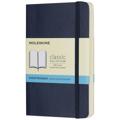 Moleskine Classic Pk Soft Cover Notebook - Dotted - Sapphire Blue