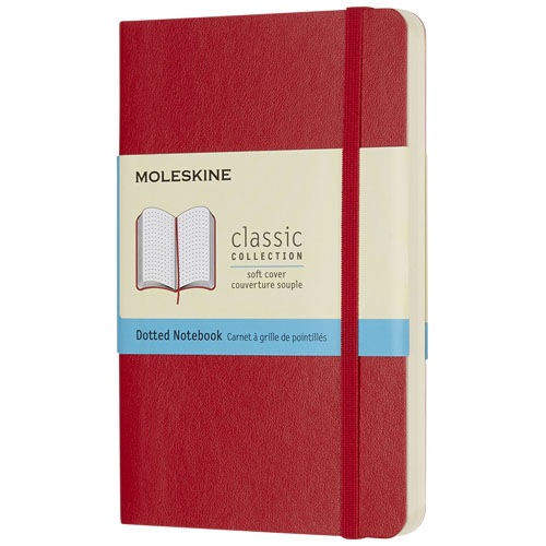Moleskine Classic Pk Soft Cover Notebook - Dotted - Scarlet Red