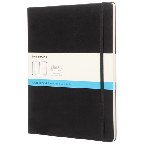 Moleskine Classic Xl Hard Cover Notebook - Dotted - Black