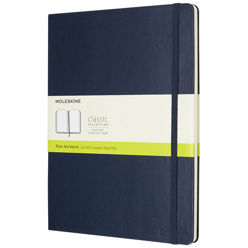 Moleskine Classic Xl Hard Cover Notebook - Plain - Sapphire Blue