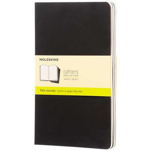 Moleskine Cahier Journal L - Plain - Black