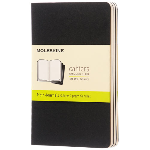 Moleskine Cahier Journal Pk - Plain - Black