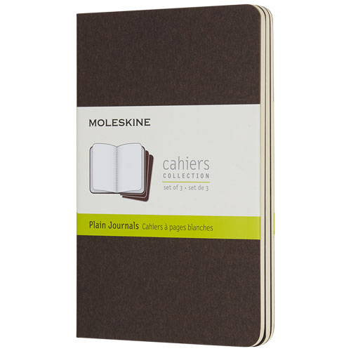 Moleskine Cahier Journal Pk - Plain - Coffee Brown