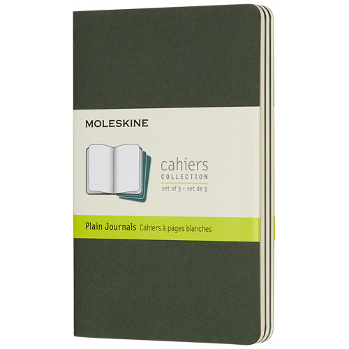 Moleskine Cahier Journal Pk - Plain - Myrtle Green