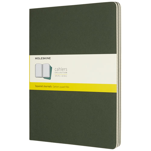 Moleskine Cahier Journal Xl - Squared - Myrtle Green