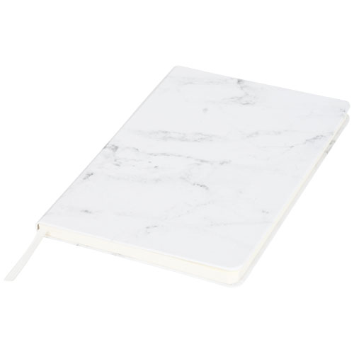 Marble A5 Notebook - White
