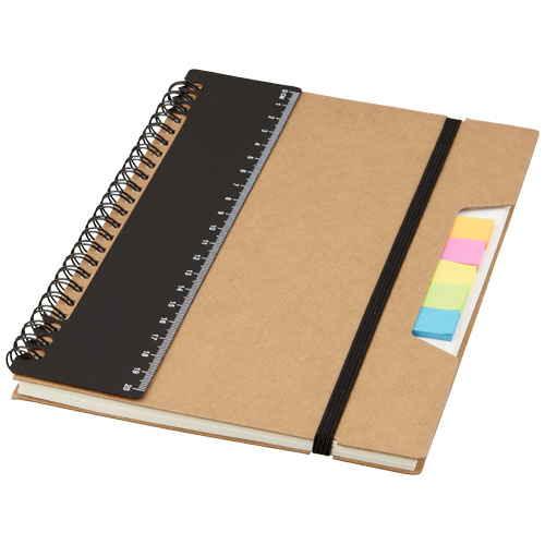 Josie A5 Recycled Notebook - Black