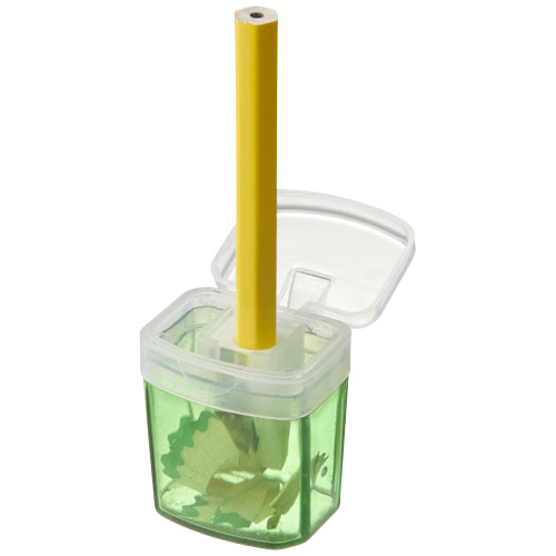 Sharpi Sharpener With Container - Green