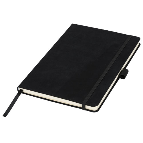 Carbony A5 Suede Notebook - Black