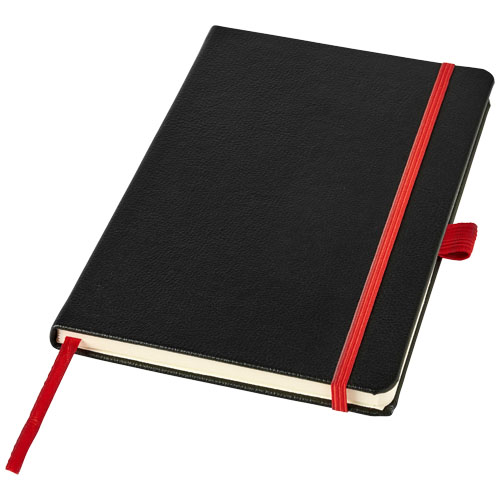 Lasercut A5 Notebook - Black, Red