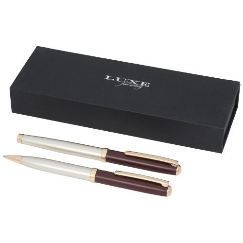 Nonet Duo Pen Gift Set - Red, Gold