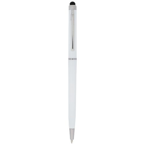 Valeria Abs Ballpoint Pen With Stylus - White