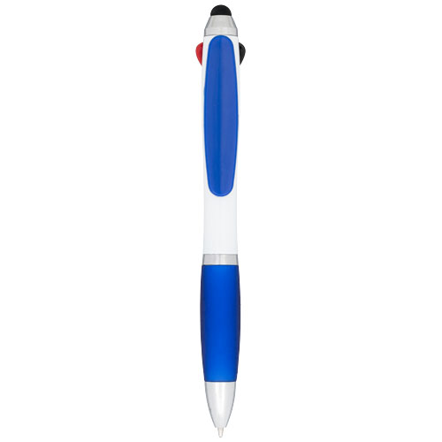 Nash 4-In-1 Ballpoint Pen - White, Blue