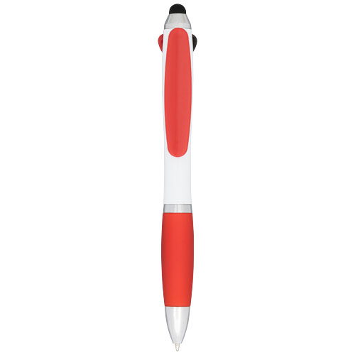 Nash 4-In-1 Ballpoint Pen - White, Red
