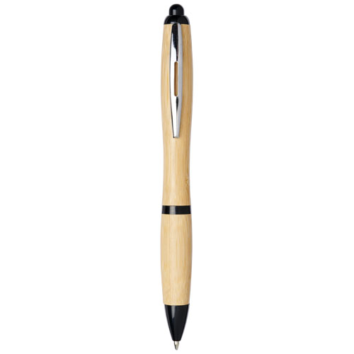 Nash Bamboo Ballpoint Pen - Natural, Black