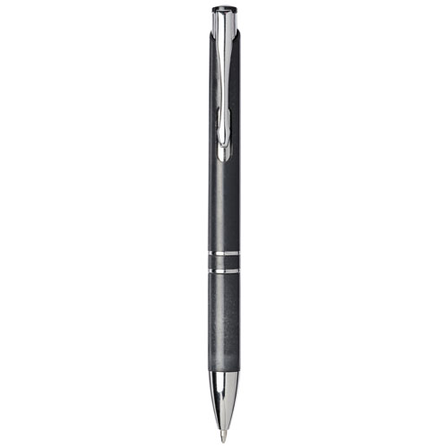 Moneta Abs With Wheat Straw Click Ballpoint Pen - Black