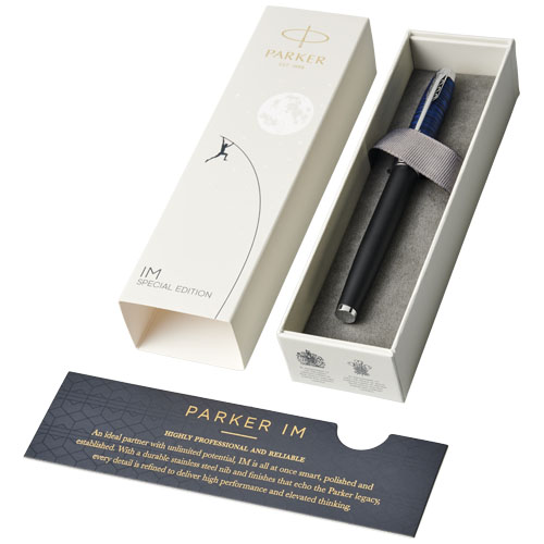 Parker Im Special Edition Rollerbal Pen - Black, Royal Blue