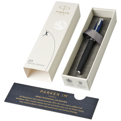 Parker Im Special Edition Fountain Pen - Black, Royal Blue