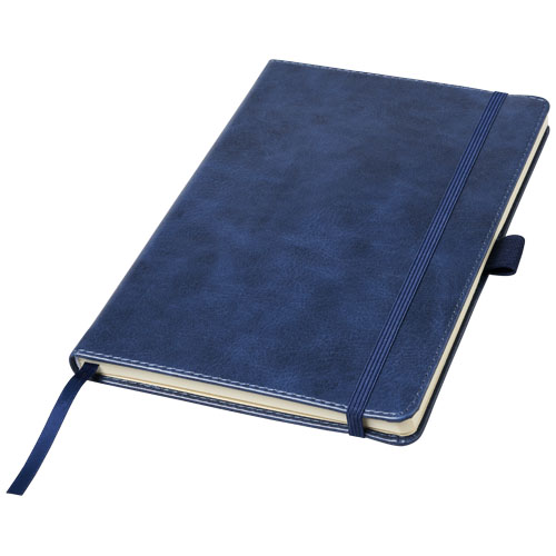 Coda A5 Leather Look Hard Cover Notebook - Blue