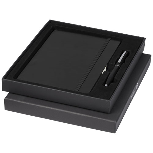 Falsetto A5 Notebook And Pen Gift Set - Black