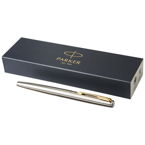 Parker Jotter Stainless Steel Fountain Pen - Stainless Steel, Gold