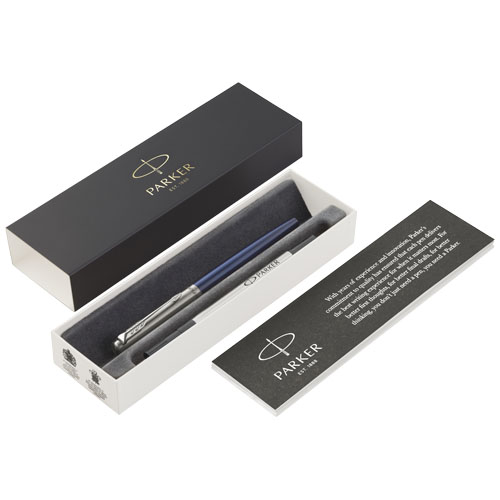 Parker Jotter Stainless Steel Rollerbal Pen - Stainless Steel, Blue