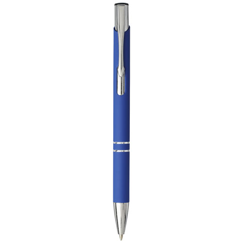Moneta Soft Touch Click Ballpoint Pen - Royal Blue