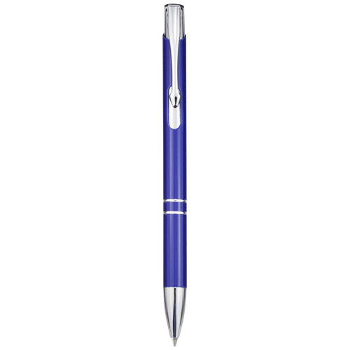 Moneta Aluminium Click Ballpoint Pen - Royal Blue
