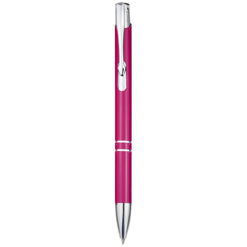 Moneta Aluminium Click Ballpoint Pen - Magenta