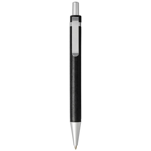 Tidore Wheat Straw Click Action Ballpoint Pen - Black