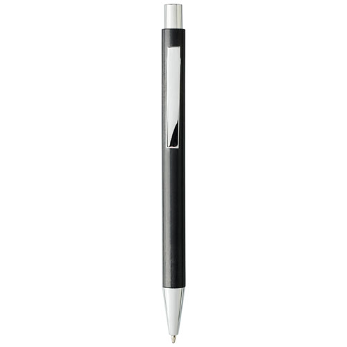 Tual Wheat Straw Click Action Ballpoint Pen - Black