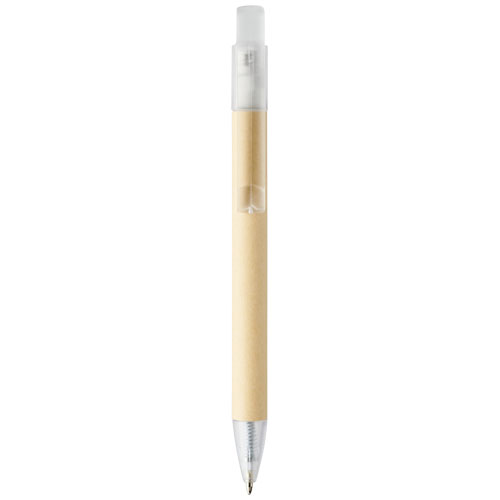 Safi Paper Ballpoint Pen - Transparent Clear